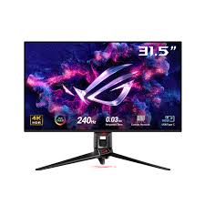 Asus ROG Swift PG32UCDM 32Inch 4K QD-OLED Gaming Monitor, Black